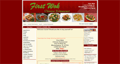 Desktop Screenshot of firstwokchinesefood.com